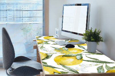 Podloga za radni stol Slikani limuni