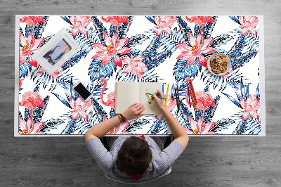 Podloga za stol Naslikani flamingo