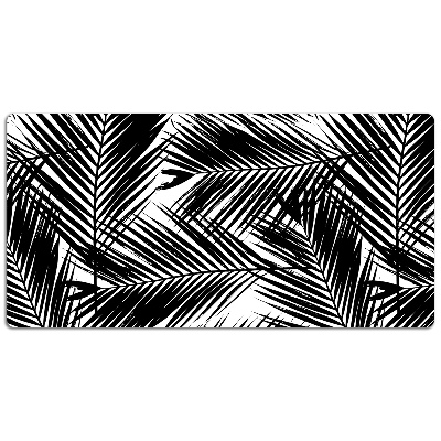 Podloga za radni stol Crno palmino lišće