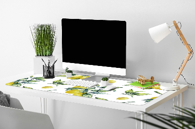 Podloga za radni stol Žuti limunovi