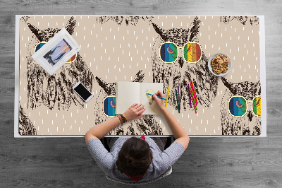 Podloga za stol Sove s naočalama