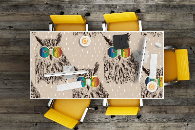 Podloga za stol Sove s naočalama