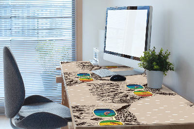 Podloga za stol Sove s naočalama