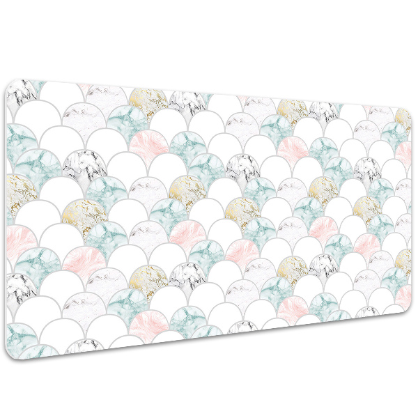 PVC podloga za stol Pastelni mramor