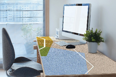 Podloga za radni stol Geometrijski likovi