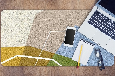 Podloga za radni stol Geometrijski likovi