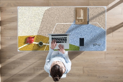 Podloga za radni stol Geometrijski likovi