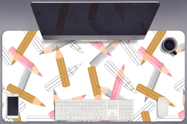 PVC podloga za stol Uzorak olovke