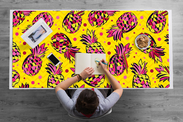 Ukrasna podloga za radni stol Ružičasti ananas