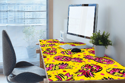 Ukrasna podloga za radni stol Ružičasti ananas