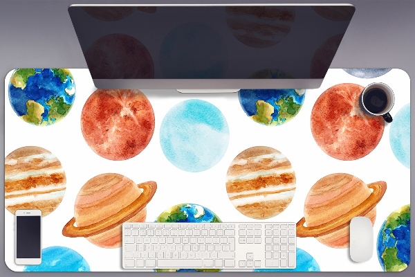 Podloga za radni stol Šarene planete