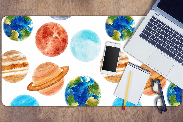 Podloga za radni stol Šarene planete