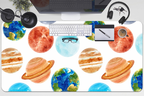 Podloga za radni stol Šarene planete
