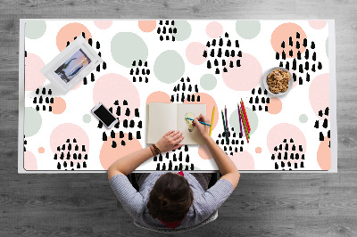 Podloga za radni stol Šarene točkice