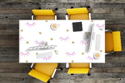 Podloga za radni stol Točkice i kapci