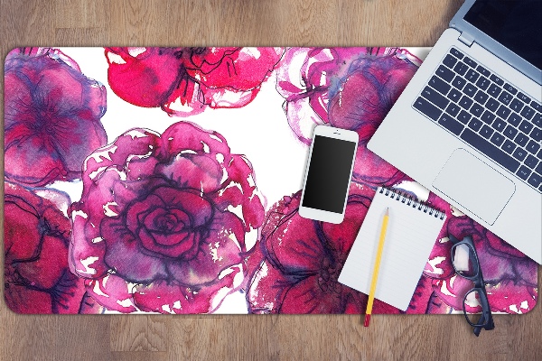 PVC podloga za stol Crvene ruže