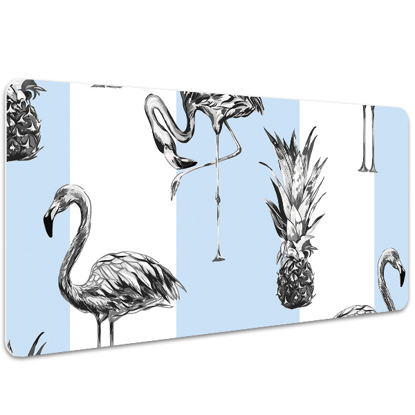 Podloga za radni stol Flamingo i ananas