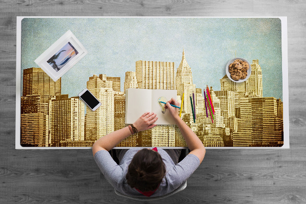 Podloga za stol Manhattanski neboderi