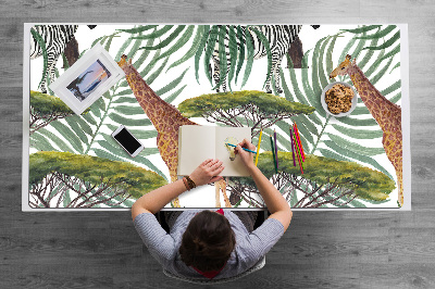 Zaštitna podloga za radni stol Životinje savane