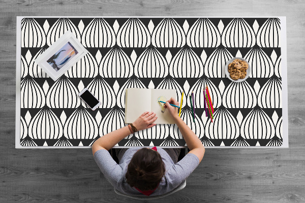 Podloga za radni stol Retro uzorak