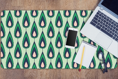 Podloga za radni stol Zelene suze