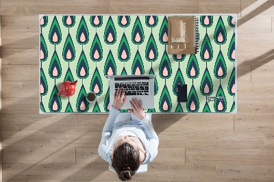 Podloga za radni stol Zelene suze