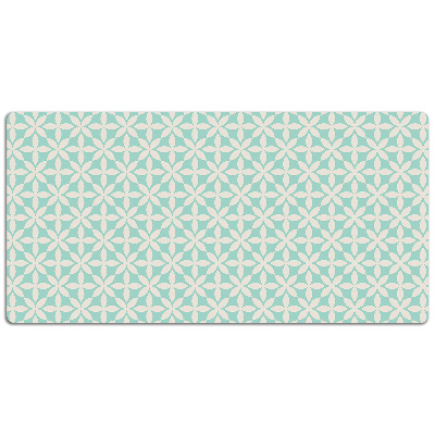 Ukrasna podloga za radni stol Bijelo-plavi uzorak