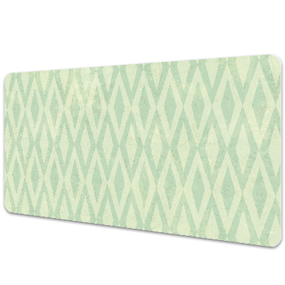 PVC podloga za stol Zeleni rombovi