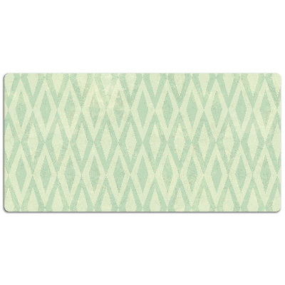 PVC podloga za stol Zeleni rombovi