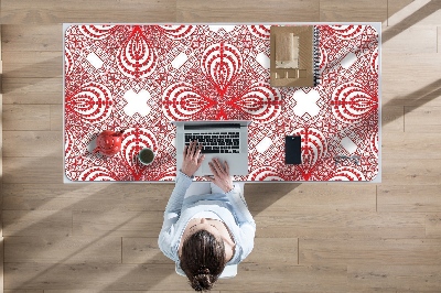 Podloga za radni stol Crvena čipka