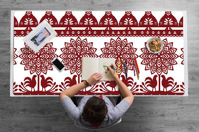 Podloga za stol Kurpie izrezi