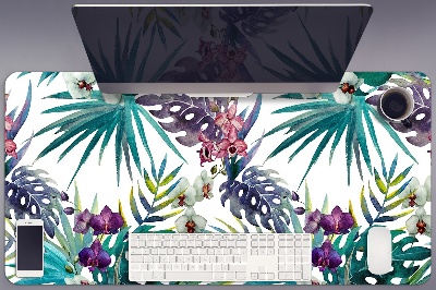 Podloga za radni stol Tropsko lišće