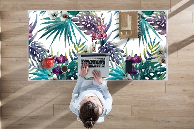 Podloga za radni stol Tropsko lišće