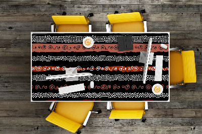 Podloga za radni stol Plemenski uzorak