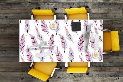 Podloga za radni stol Ružičasto perje