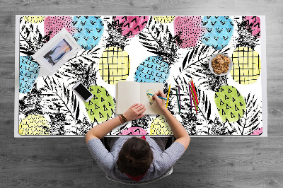 Podloga za radni stol Šareni ananas