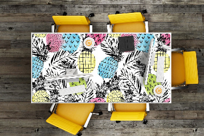 Podloga za radni stol Šareni ananas