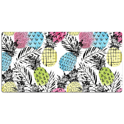 Podloga za radni stol Šareni ananas