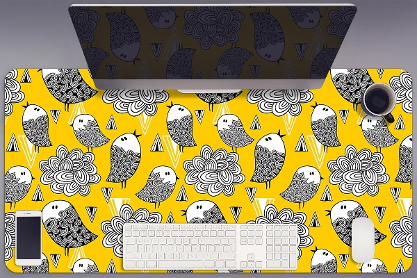 Zaštitna podloga za stol Doodle ptice