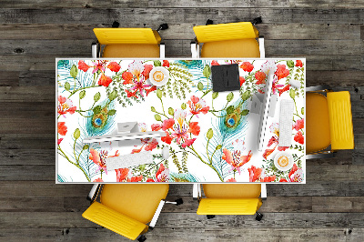 Podloga za stol Paunovo perje