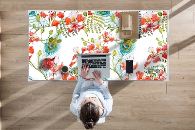 Podloga za stol Paunovo perje