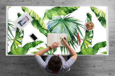 Podloga za radni stol Lišće džungle