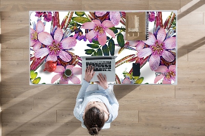 PVC podloga za stol Ružičasto cvijeće