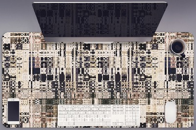 Podloga za radni stol Pločice u boho stilu