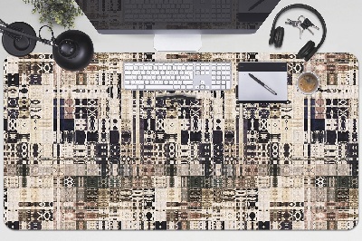 Podloga za radni stol Pločice u boho stilu