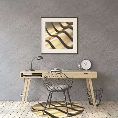 Podloga za stolicu Zlatni elementi