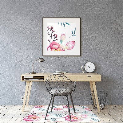 Podloga za stolicu Cvijeće