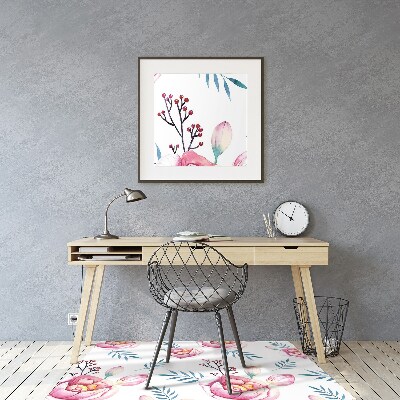 Podloga za stolicu Cvijeće