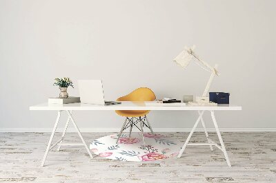 Podloga za stolicu Cvijeće