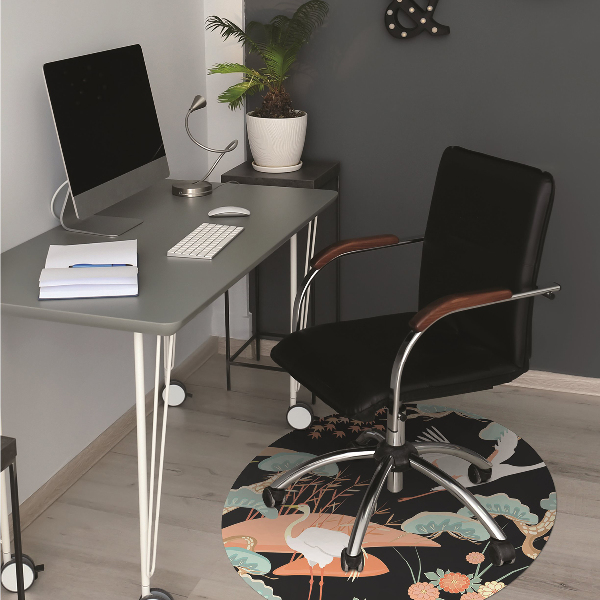 Podloga za radnu stolicu Slikane čaplje